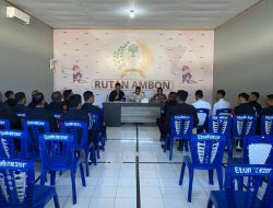 Matangkan Pengamanan Lebaran, PLT Karutan Ambon Adakan Rapat Internal Bersama Jajaran