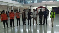 Momen Idul Fitri, Satpamobvit Polresta Palangka Raya Tetap Siaga di Bandara Tjilik Riwut