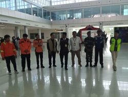 Momen Idul Fitri, Satpamobvit Polresta Palangka Raya Tetap Siaga di Bandara Tjilik Riwut