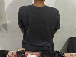 Unit Reskrim Polsek Ketapang Amankan Mobil Daihatsu Sigra Bawa Sabu 27,06 Gram