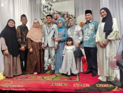 Dihadiri Bupati Kotim hingga Suprianti Rambat, Resepsi Pernikahan Dina dan Exzi di Tanah Mas Penuh Kehangatan