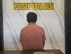 Pengedar Sabu di Kotabesi Hulu Dibekuk Unit Reskrim Polsek Kota Besi