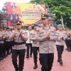 Wakapolda Kalteng Sampaikan 4 Pesan Strategis Saat Kunker di Polres Barut