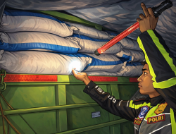 Polisi Tindak Dugaan Penyimpangan, 8 Ton Pupuk Subsidi Diamankan di Kotim