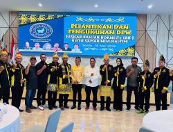 DPW Laskar Banjar Borneo Resmi Dikukuhkan di Samarinda, Kuatkan Persatuan dan Kekumpakan