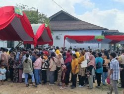 Penutupan TMMD Ke-128 Kodim 1014/Pbn Dirangkai Bakti Sosial, Warga Antusias Manfaatkan Layanan Gratis