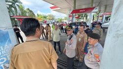 Petugas Gabungan Amankan 4 Orang Diduga Preman di SPBU Kota Banjarmasin