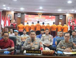 Gasspol Berantas! Dari Tower XL hingga Sawit, Polres Kotawaringin Barat Sikat 33 Kasus 3C