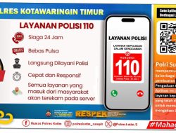 Polres Kotim Ajak Warga Manfaatkan POLRI Super App, Layanan Polisi Cukup Satu Genggaman