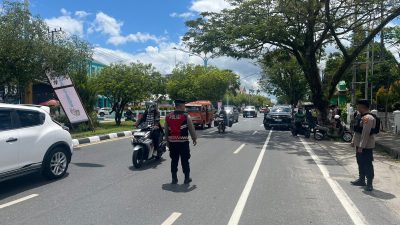 Jaga Ibadah Kenaikan Yesus Kristus, 120 Polisi Siaga di 41 Gereja di Palangka Raya