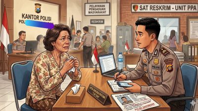 Rugi Rp 15 Juta, Staf Universitas di Palangka Raya Ditipu Perwira Polisi Gadungan