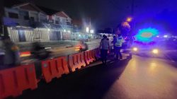 Keamanan Jalan Dijaga, Polisi di Pahandut Blokir Titik Rawan Balap Liar