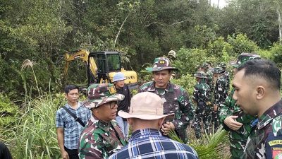 Pembangunan Markas Yonif TP 923 Mentaya Dimulai, Dandim 1015/Sampit Pimpin Peninjauan