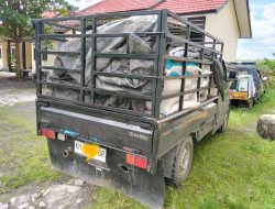 Polisi di Kotim Cegat Pickup Angkut Pupuk Subsidi Ilegal Tujuan Pulau Hanaut, Pelaku Akhirnya Diamankan