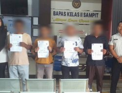 Transparan dan Gratis, Lapas Sampit Bebaskan 7 Warga Binaan Sesuai SOP