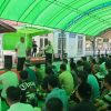 Penuh Kekeluargaan, Petugas dan Warga Binaan Lapas Sampit Makan Bersama di Hari Raya Iduladha