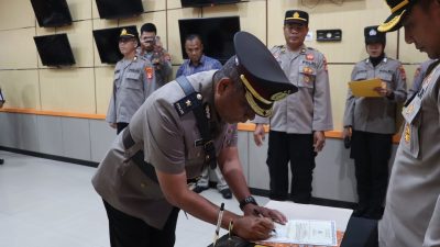 Dua Perwira Polres Kotim Pensiun, Kapolres: Banyak Teladan yang Bisa Dicontoh