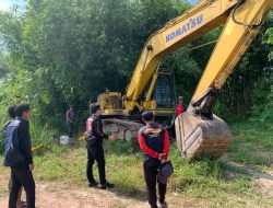 Tengah Malam Bongkar Ekskavator di Kebun Raya Telawang, Satu Pelaku Ditangkap Polisi, Dua Buron ke Hutan