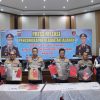 Rp2,125 Miliar Melayang Akibat Kejahatan Jalanan, Polda Kalteng Amankan 233 Tersangka