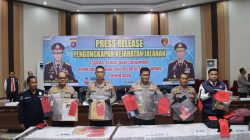 Rp2,125 Miliar Melayang Akibat Kejahatan Jalanan, Polda Kalteng Amankan 233 Tersangka