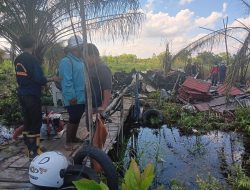 Rumah dan Gudang di Palangka Raya Hangus Terbakar, Kerugian Material Mencapai RP50 Juta