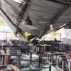 Cuaca Ekstrem Landa Sampit, Pohon Beringin Tumbang Timpa Kanopi Kafe di Taman Kota