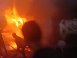Pagi Buta Mencekam, Kebakaran di Ketapang Sampit Hanguskan Empat Rumah Warga