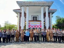 Sinergi Masyarakat, Polsek Baamang Gelar Apel Sabuk Kamtibmas Deteksi Dini Gangguan Keamanan