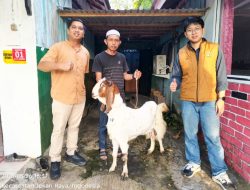 PT ABB Berbagi Sapi Kurban, IPJI dan FKM Kalteng: Kepedulian Masyarakat Menjadi Berkah