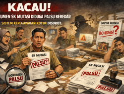 Kacau! Dokumen SK Mutasi Diduga Palsu Beredar, Sistem Kepegawaian Kotim Disorot