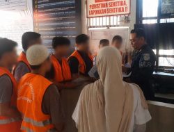 Langkah Baru di Luar Jeruji, Tujuh WBP Lapas Sampit Resmi Jalani Pembinaan Bapas