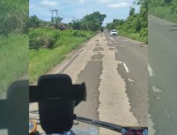 Dibiarkan Hancur! Jalan Samuda–Ujung Pandaran Viral Berkali-kali, Pemprov dan Pemkab Kotim Bungkam