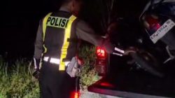 Satlantas Katingan Sikat Balapan Liar Kasongan, 2 Motor Tumbang di Tangan Polisi