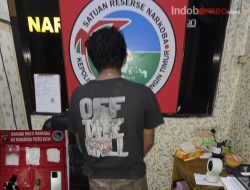 Seorang Pemuda di Sampit Ditangkap Diduga Bawa Narkoba, 44,12 Gram Sabu Disita Polisi