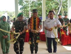 Peresmian Mako Yonif TP 829/Bumi Antaludin Perkuat Sinergi TNI dan Pemerintah Daerah