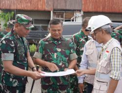 Pembangunan Militer: Kasdam XXII/TB Kunker ke Makorem 102/Pjg Disambut Hangat