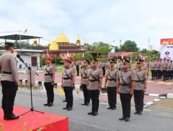 Mutasi Jabatan di Polres Katingan, Sertijab Kasat Reskrim dan 3 Kapolsek Resmi Berganti