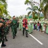 Danrem 102/Pjg Gelar Kunker ke Yonif 631/Antang Disambut Hangat Prajurit: Perkuat Komunikasi Satuan