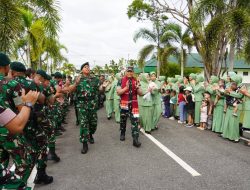 Danrem 102/Pjg Gelar Kunker ke Yonif 631/Antang Disambut Hangat Prajurit: Perkuat Komunikasi Satuan