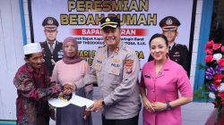 Atap Baru Harapan Baru, Polres Kobar Wujudkan Rumah Layak Huni Untuk Masyarakat