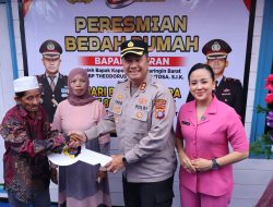 Atap Baru Harapan Baru, Polres Kobar Wujudkan Rumah Layak Huni Untuk Masyarakat