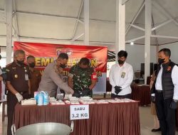 Tegas dan Basmi: 3,1 Kilogram Sabu Dimusnahkan Polres Lamandau