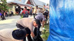Bersinergi untuk Lingkungan, Polda Kalteng Gelar Korve Massal di Pasar Kahayan Dukung Indonesia Asri