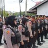 79 Polisi Siap Siaga Aksi Damai Fordayak di Kantor Mandiri Tunas Finance Palangka Raya