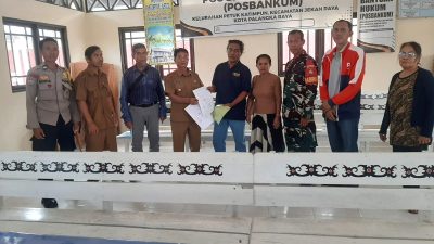 Pakai Aplikasi Cek Koordinat, Sengketa Tanah di Petuk Katimpun Palangka Raya Capai Kesepakatan