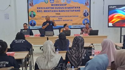 KKG Kartini Gelar Workshop E-Rapor di Sampit, Korwil Disdik: SPMB 2026 Wajib Gratis dan Transparan