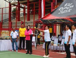 Meriah! Piala Kapolres Cup 2026 Hadirkan Petenis Terbaik Kotim Adu Strategi