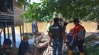 Tragis! Dua Anak Tak Bisa Berenang Diduga Tenggelam di Sungai Satui Tanah Bumbu