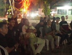 Warga Antusias,Nobar Piala Dunia 2026 Bersama TNI Berlangsung Meriah