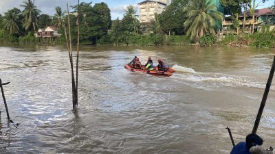 Dua Anak Diduga Tenggelam di Sungai Danau Satui, Tim Gabungan Lakukan Pencarian